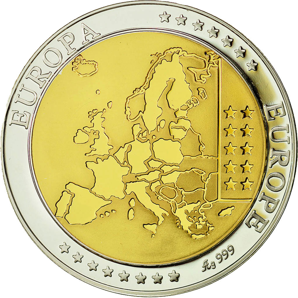 France, Medal, 2004, MS(63), Silver