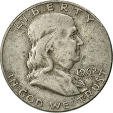 Moneta, Stati Uniti, Franklin Half Dollar, Half Dollar, 1962, U.S. Mint, Denver