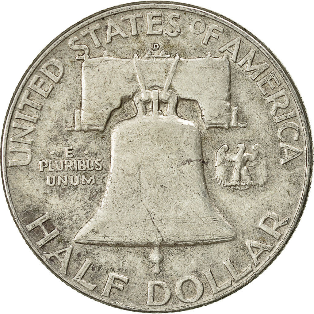 Moneta, Stati Uniti, Franklin Half Dollar, Half Dollar, 1962, U.S. Mint, Denver