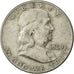 Coin, United States, Franklin Half Dollar, Half Dollar, 1960, U.S. Mint, Denver