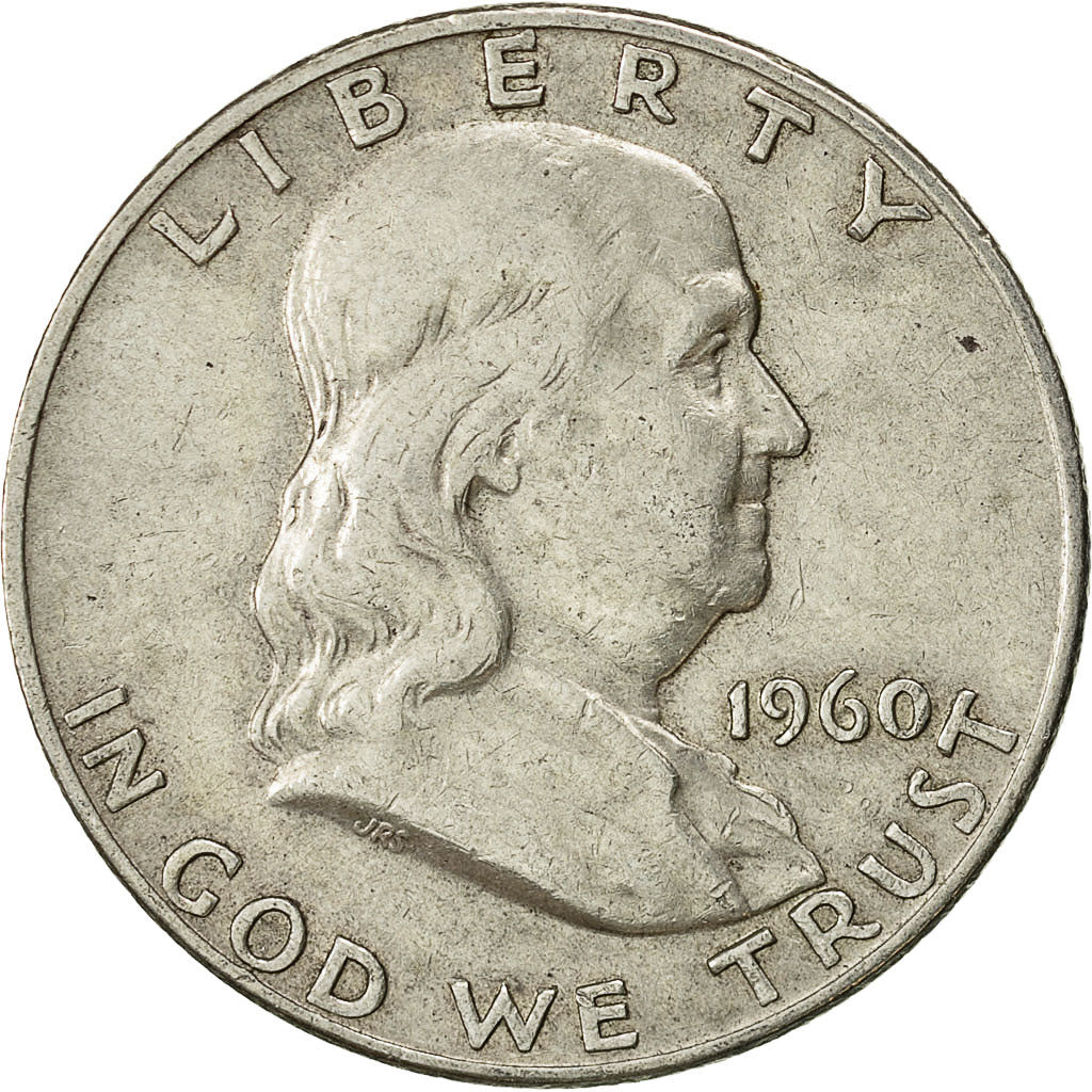Moneta, Stati Uniti, Franklin Half Dollar, Half Dollar, 1960, U.S. Mint, Denver