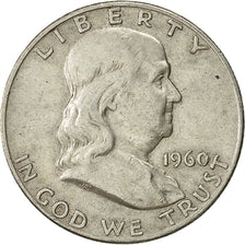 Moneta, Stati Uniti, Franklin Half Dollar, Half Dollar, 1960, U.S. Mint, Denver