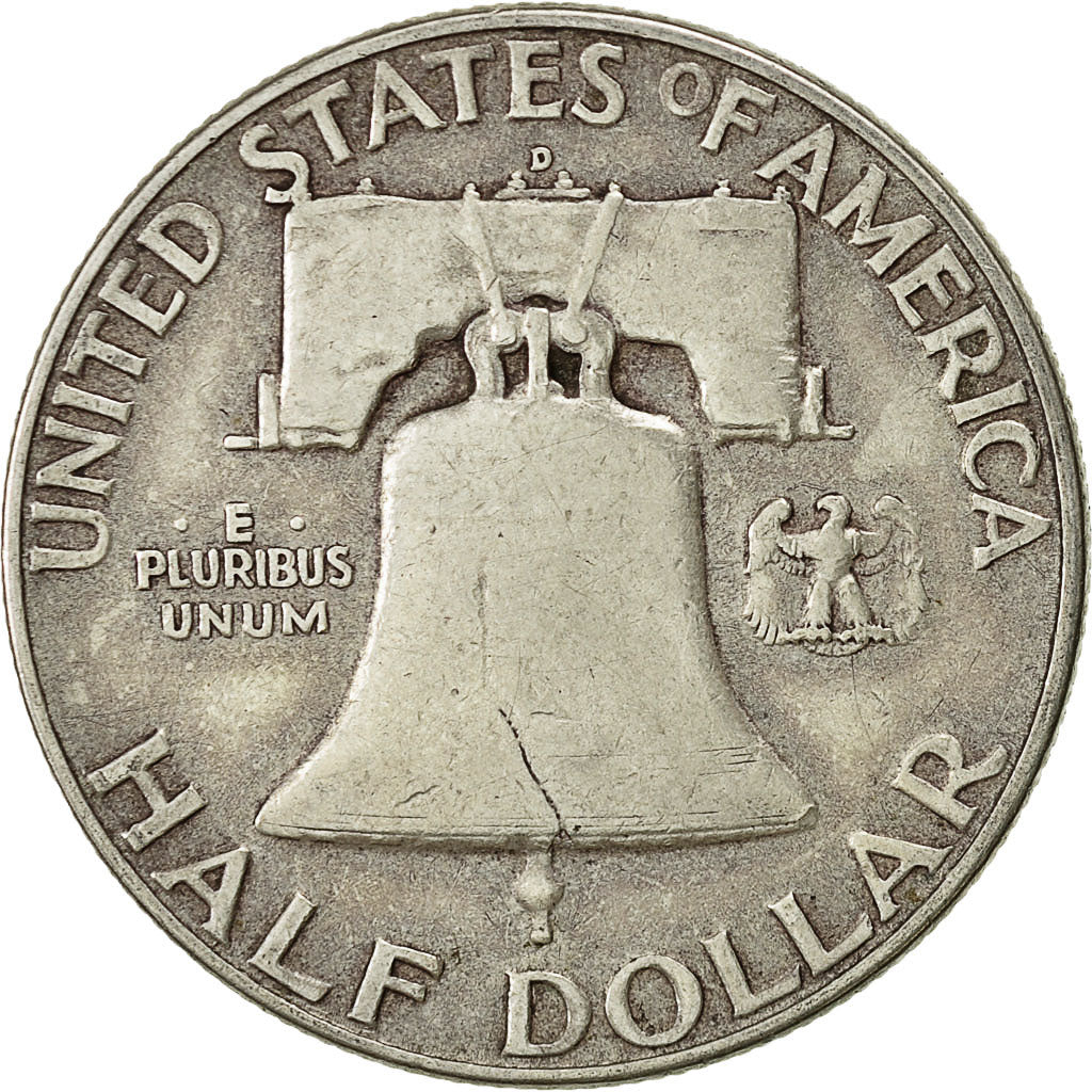 Estados Unidos, Franklin Half Dollar, Half Dollar, 1950, U.S. Mint, Denver, MBC