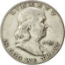 Coin, United States, Franklin Half Dollar, Half Dollar, 1951, U.S. Mint, San