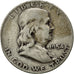 Coin, United States, Franklin Half Dollar, Half Dollar, 1954, U.S. Mint, Denver