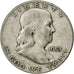 Coin, United States, Franklin Half Dollar, Half Dollar, 1953, U.S. Mint, Denver