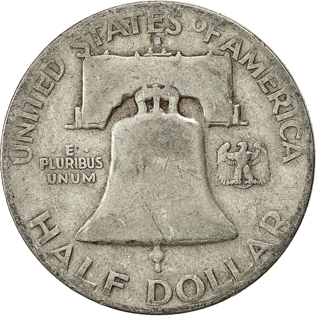 Moneta, Stati Uniti, Franklin Half Dollar, Half Dollar, 1949, U.S. Mint, San