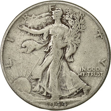 Estados Unidos, Walking Liberty Half Dollar, Half Dollar, 1944, U.S. Mint