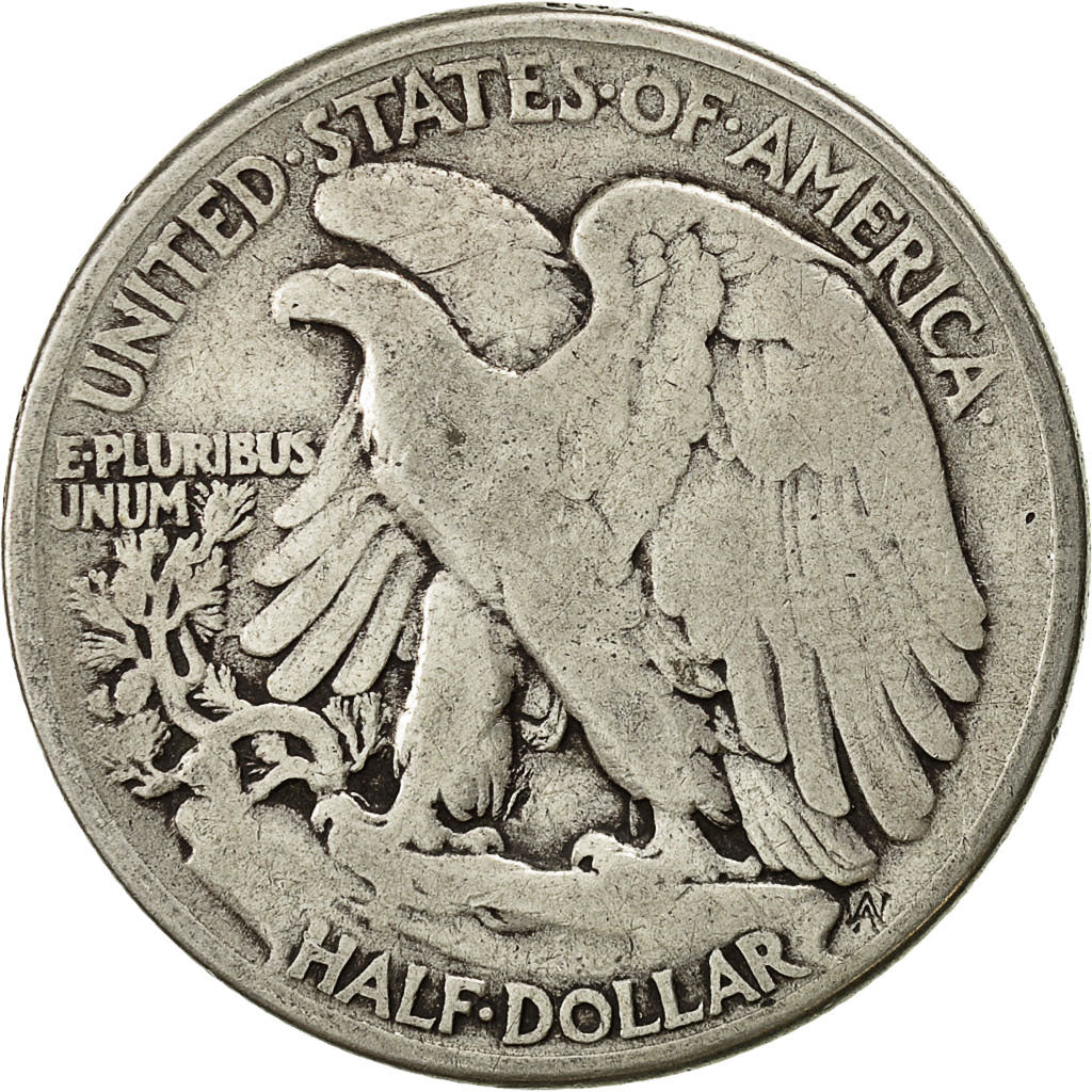 Estados Unidos, Walking Liberty Half Dollar, Half Dollar, 1944, U.S. Mint