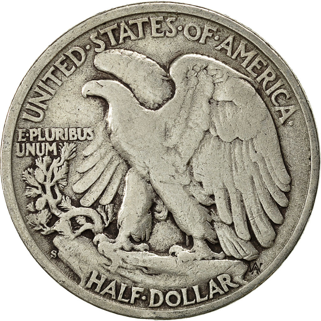 Moneta, Stati Uniti, Walking Liberty Half Dollar, Half Dollar, 1944, U.S. Mint