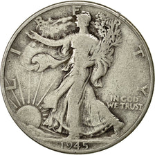 United States, Walking Liberty Half Dollar, Half Dollar, 1945, U.S. Mint