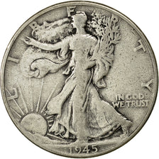 Stati Uniti, Walking Liberty Half Dollar, Half Dollar, 1945, U.S. Mint