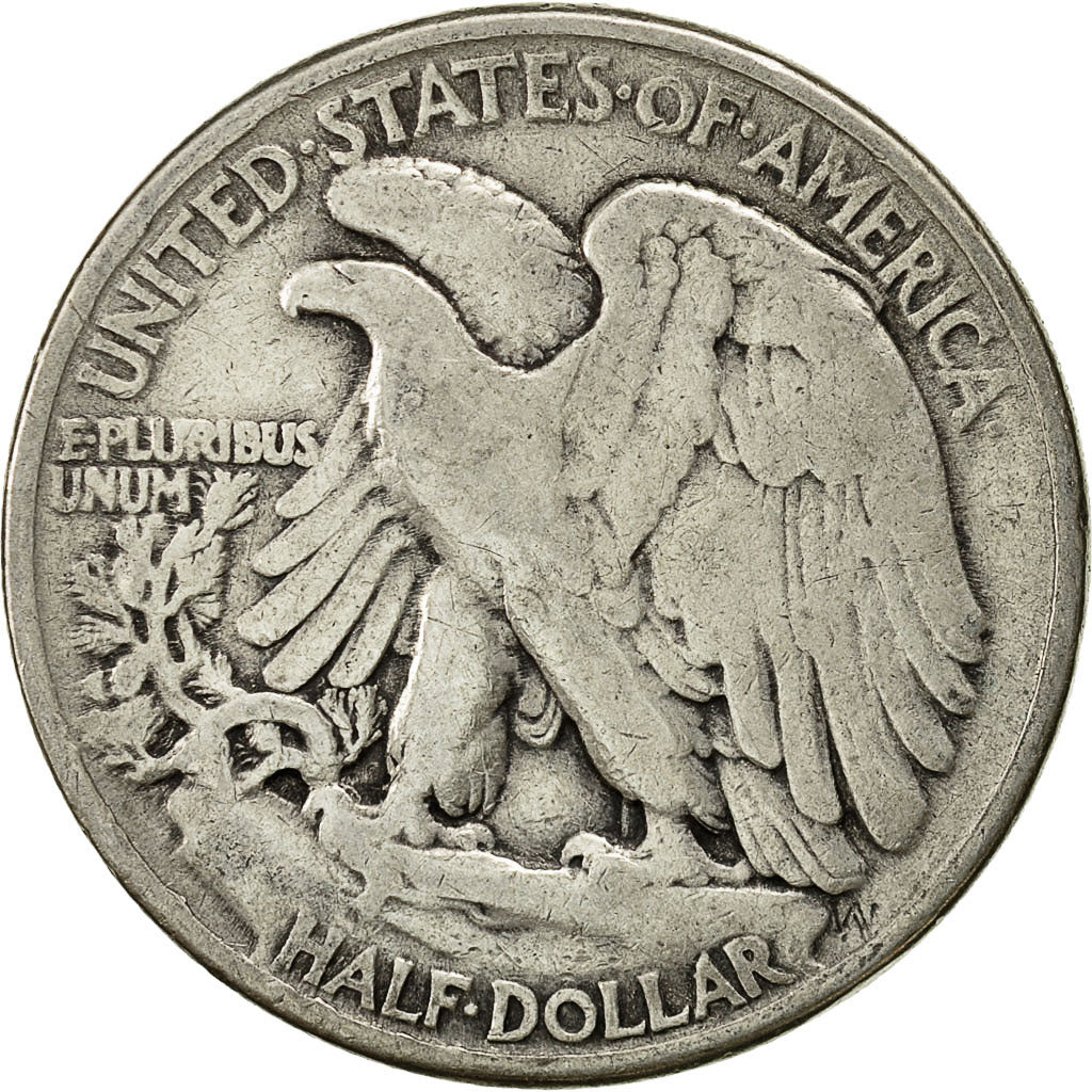 Estados Unidos, Walking Liberty Half Dollar, Half Dollar, 1945, U.S. Mint