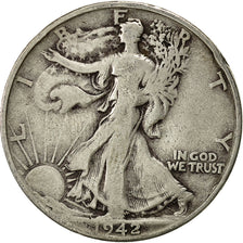 Vereinigte Staaten, Walking Liberty Half Dollar, Half Dollar, 1942, U.S. Mint