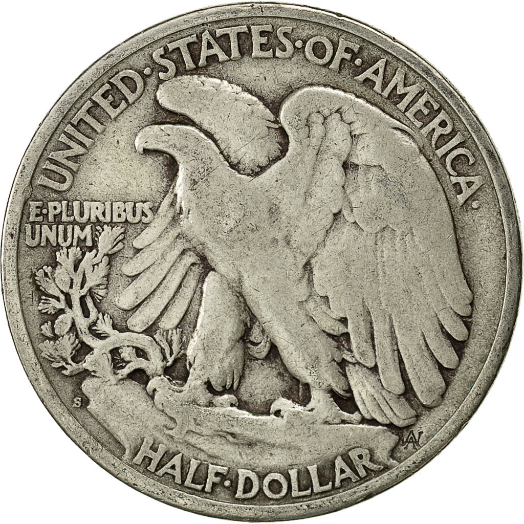 Vereinigte Staaten, Walking Liberty Half Dollar, Half Dollar, 1942, U.S. Mint