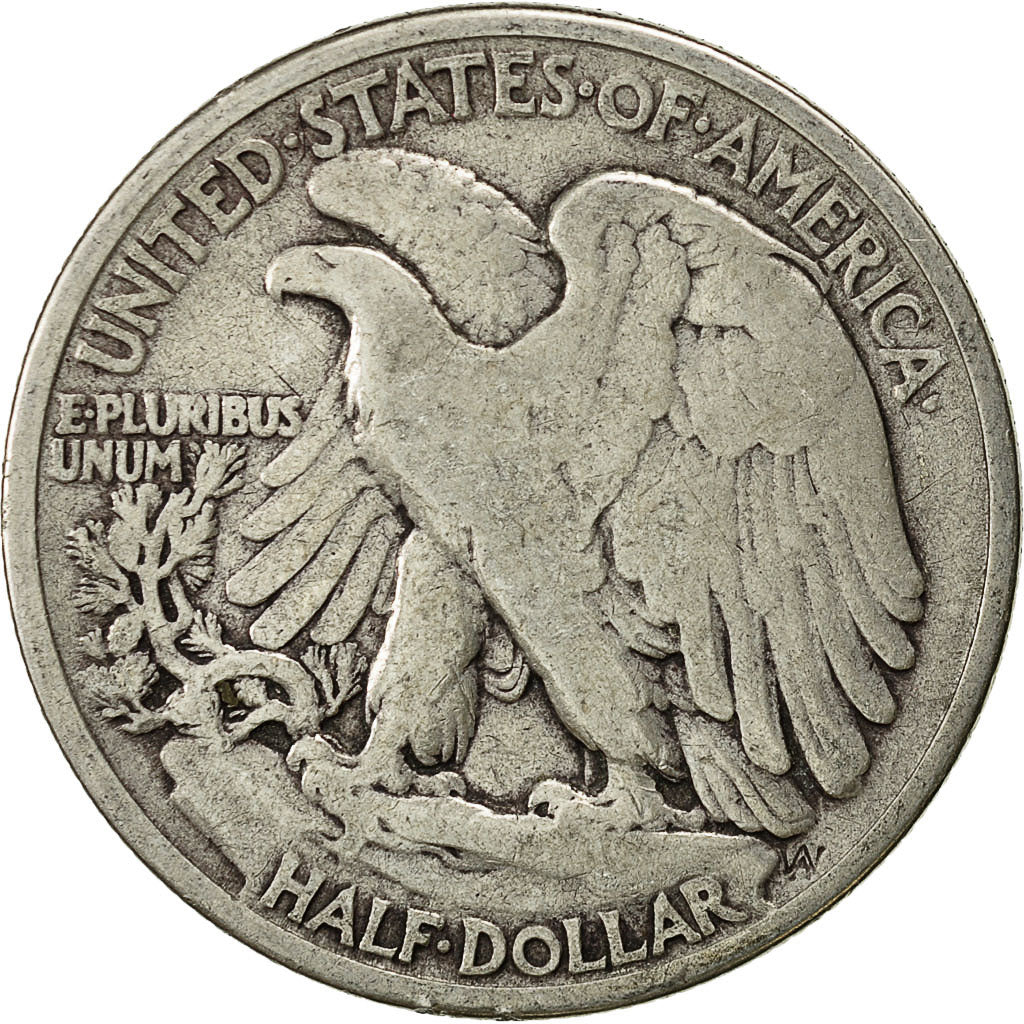 United States, Walking Liberty Half Dollar, Half Dollar, 1942, U.S. Mint
