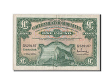Gibraltar, 1 Pound, 1965, KM #18a, VF(30-35), G529187