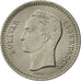 Monnaie, Venezuela, 25 Centimos, 1965, British Royal Mint, SUP, Nickel, KM:40