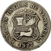 Moneda, Venezuela, 5 Centimos, 1927, MBC, Cobre - níquel, KM:27