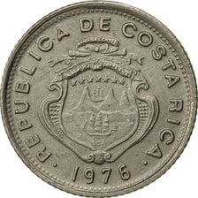 Coin, Costa Rica, 5 Centimos, 1976, EF(40-45), Copper-nickel, KM:184.2