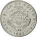 Moneda, Costa Rica, 50 Centimos, 1983, MBC+, Acero inoxidable, KM:209.1