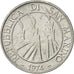 Moneta, San Marino, 2 Lire, 1974, Rome, AU(55-58), Aluminium, KM:31