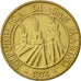 San Marino, 20 Lire, 1974, Rome, SPL-, Alluminio-bronzo, KM:34