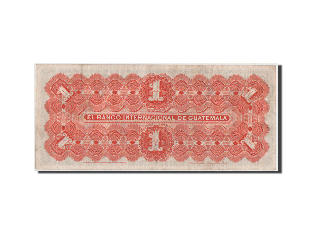 Billete, 1 Peso, 1920, Guatemala, BC+