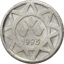 Azerbaijan, 5 Qapik, 1993, EF(40-45), Aluminum, KM:1a