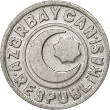 Moneta, Azerbaigian, 20 Qapik, 1993, BB, Alluminio, KM:3a