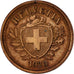 Moneta, Svizzera, Rappen, 1928, Bern, BB, Bronzo, KM:3.2