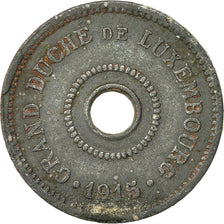 Lussemburgo, Marie Adelaide, 10 Centimes, 1915, BB, Zinco, KM:28