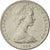 Moneda, Nueva Zelanda, Elizabeth II, 10 Cents, 1980, MBC+, Cobre - níquel