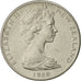 Coin, New Zealand, Elizabeth II, 10 Cents, 1980, AU(50-53), Copper-nickel
