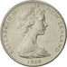 Monnaie, Nouvelle-Zélande, Elizabeth II, 10 Cents, 1980, TTB+, Copper-nickel
