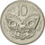 Coin, New Zealand, Elizabeth II, 10 Cents, 1980, AU(50-53), Copper-nickel