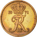 Moneta, Danimarca, Frederik IX, 5 Öre, 1971, Copenhagen, BB, Bronzo, KM:848.1