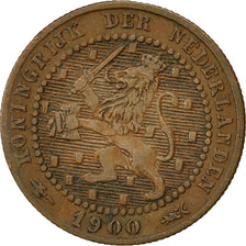 Münze, Niederlande, Wilhelmina I, Cent, 1900, SS, Bronze, KM:107.2