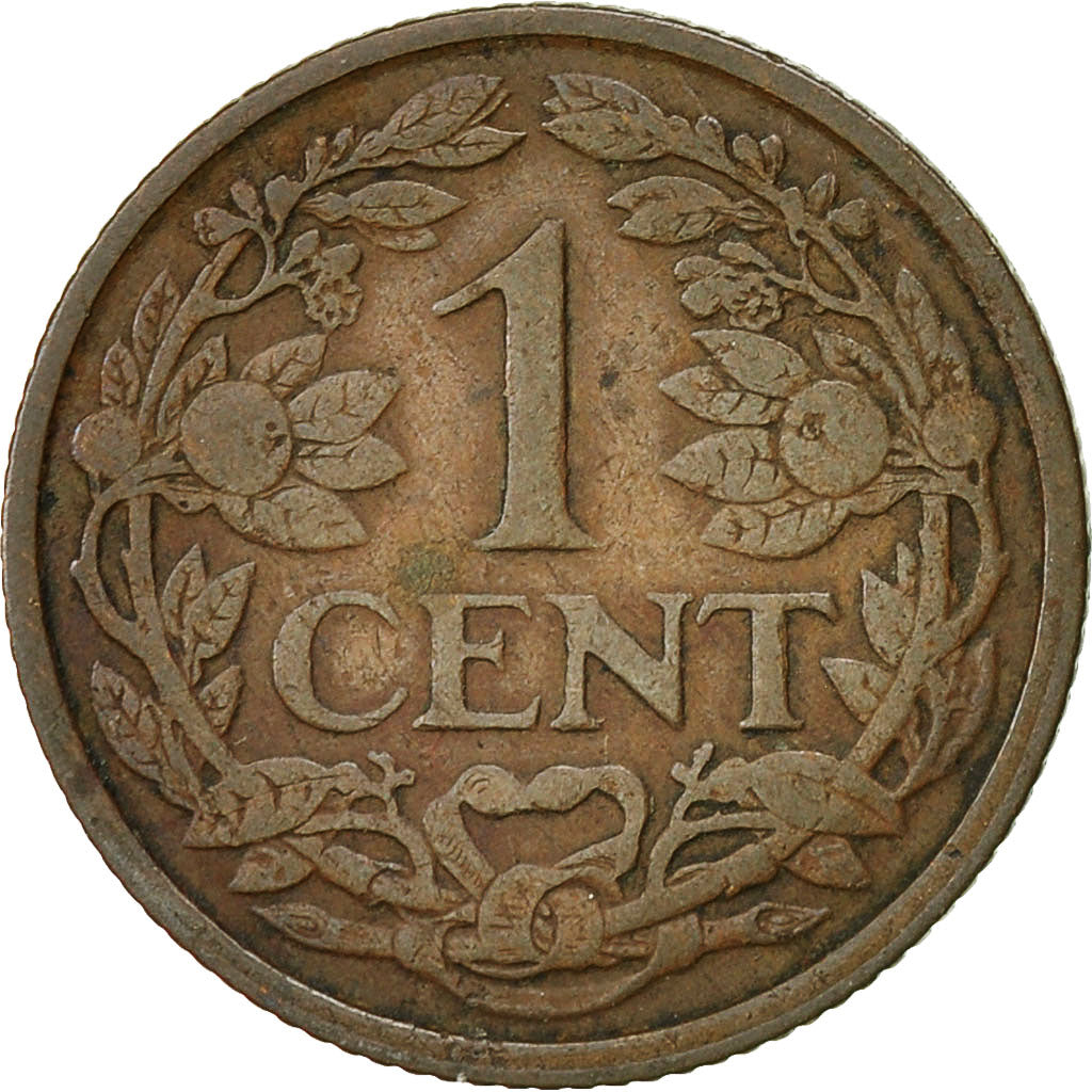 Coin, Netherlands, Wilhelmina I, Cent, 1917, VF(30-35), Bronze, KM:152