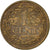 Coin, Netherlands, Wilhelmina I, Cent, 1922, VF(30-35), Bronze, KM:152