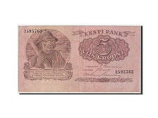 Banknot, Estonia, 5 Krooni, 1929, EF(40-45)