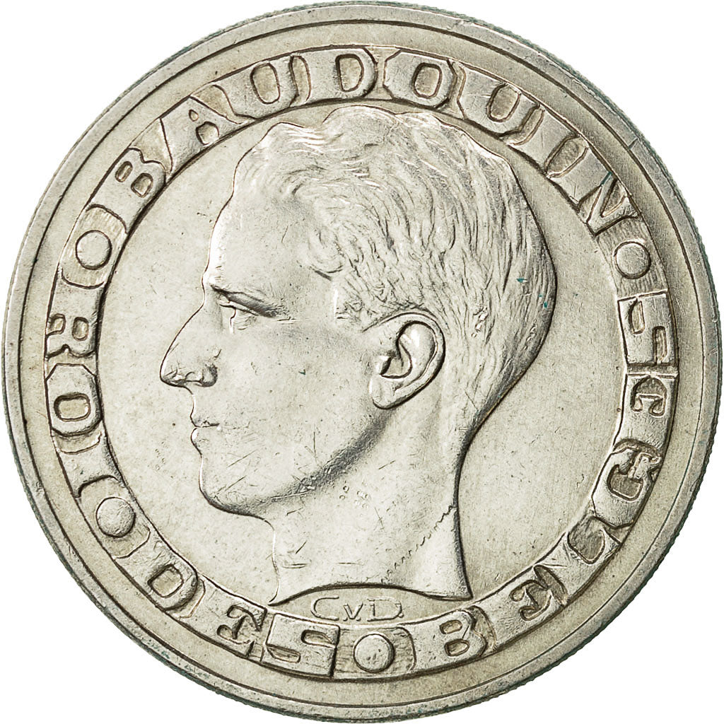 Munten, België, 50 Francs, 50 Frank, 1958, PR, Zilver, KM:150.1