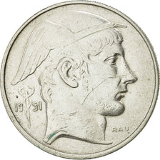Munten, België, 20 Francs, 20 Frank, 1951, ZF+, Zilver, KM:141.1