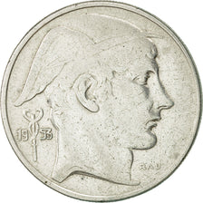 Munten, België, 20 Francs, 20 Frank, 1953, ZF, Zilver, KM:141.1