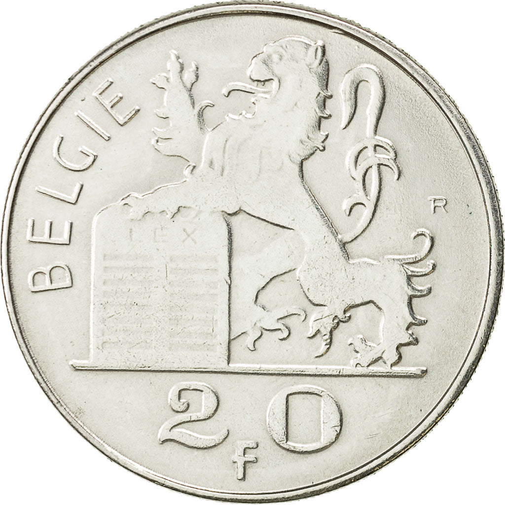 Monnaie, Belgique, 20 Francs, 20 Frank, 1955, TTB+, Argent, KM:141.1
