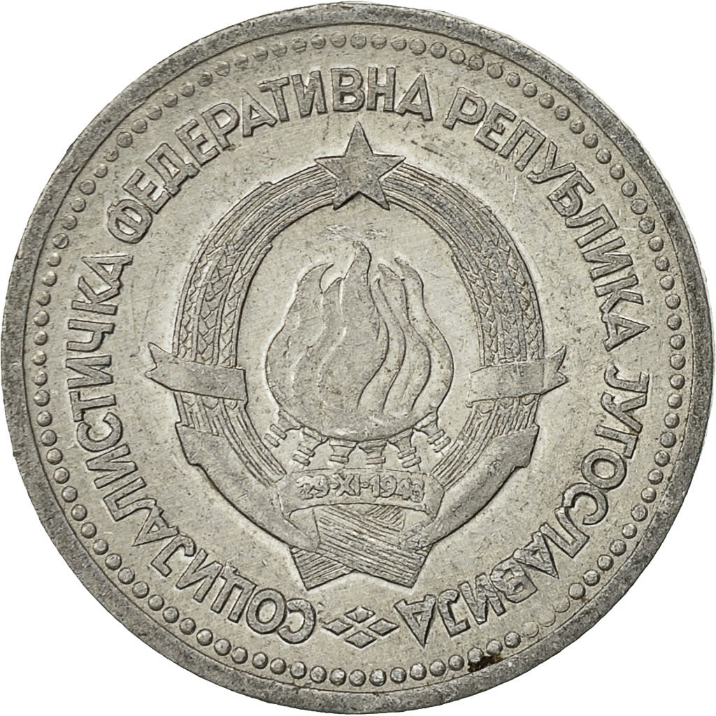 Monnaie, Yougoslavie, Dinar, 1963, TTB, Aluminium, KM:36
