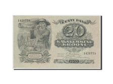 Biljet, Estland, 20 Krooni, 1932, NIEUW