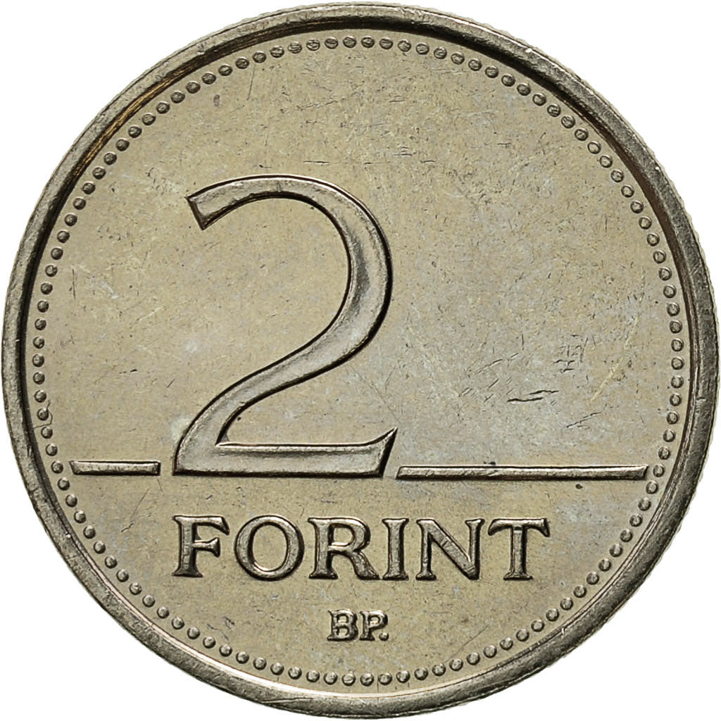 Moneta, Ungheria, 2 Forint, 1996, Budapest, BB+, Rame-nichel, KM:693