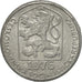 Coin, Czechoslovakia, 10 Haleru, 1976, EF(40-45), Aluminum, KM:80