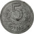Coin, Denmark, Christian X, 5 Öre, 1943, Copenhagen, VF(30-35), Zinc, KM:834a